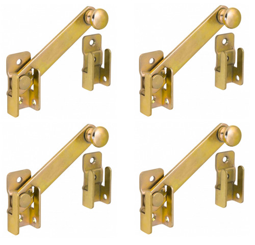 Gartentorfalle verzinkt - 4x,