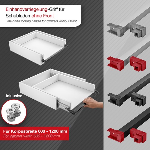 Einhandverriegelung griff für - einhandverriegelung-griff,
