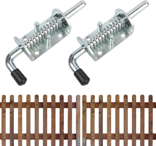 Edelstahl federriegel 2er set - edelstahl,