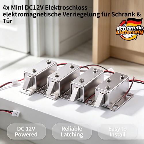 Mini dc12v elektroschloss - dc12v,